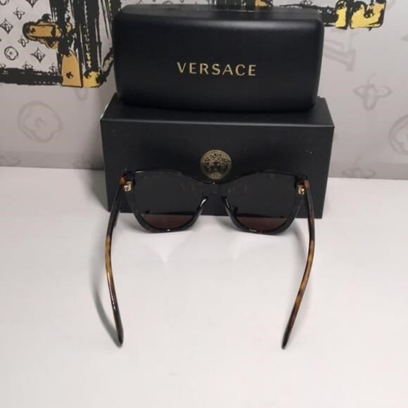 NEW Authentic Tortoise Shell Sunglasses VE4417-U - Picture 11 of 13